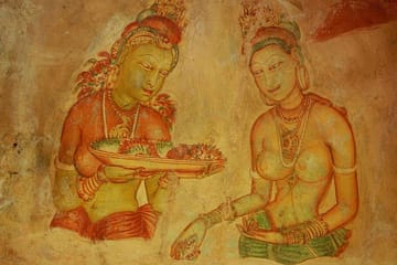 Sigiriya Rock Fortress and Dambulla Cave Tour from Kandy