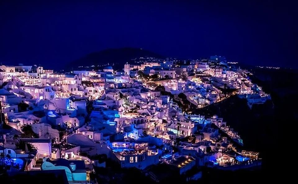 Night Tour of Fira, Santorini: Explore After Sunset