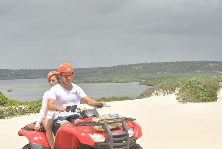 Exciting Quad Bike Adventure to Barra do Cunhaú and Sibaúma Beach