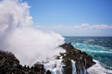 Nusa Dua Tour: Waterblow Beach, Spa, and Sunset Experience