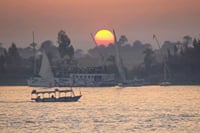 Visit to Karnak, Luxor Temples, Ride in Magnificent Felucca Sailing Boat,  6
