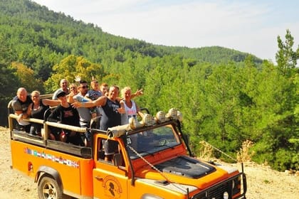 Antalya Jeep Safari Tour with Off-Road, Lunch & Transfer