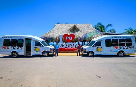 Cultural Tour and Island Lunch in Roatan's East End