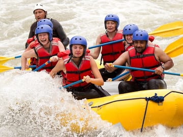 Rafting and ATV Adventure to Monkey Cave and Waterfall in Karon