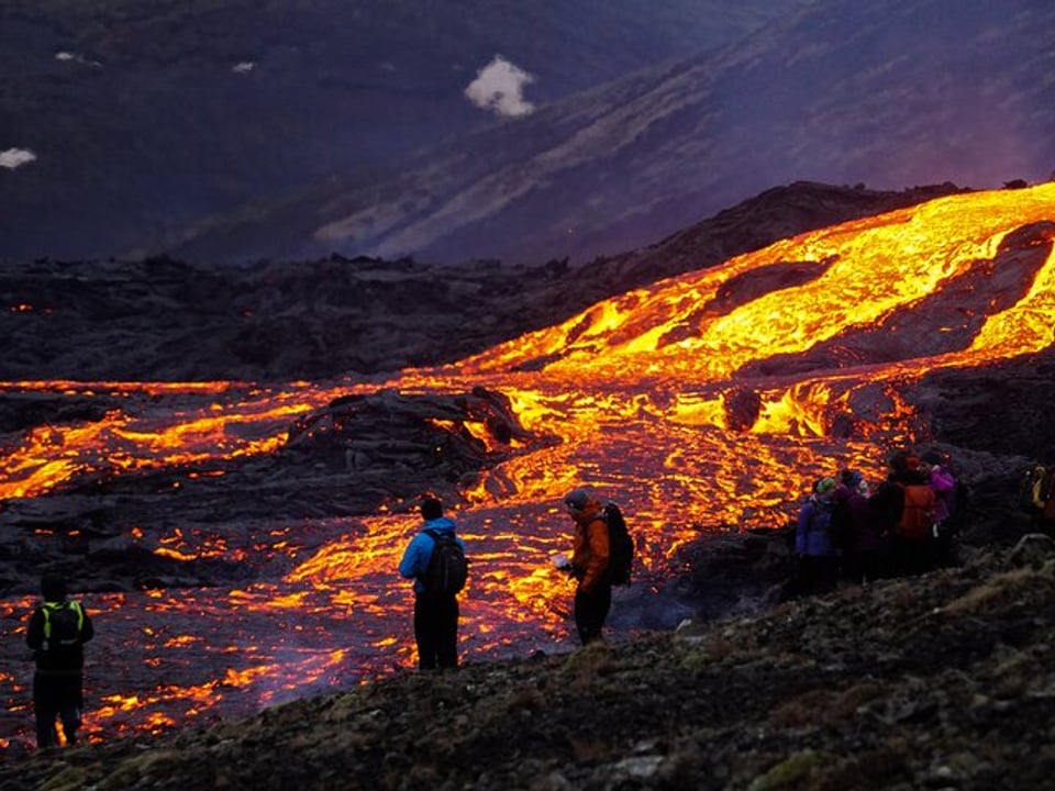 Private Grand Volcano Site Hiking Tour — Family and Friends Travel Iceland