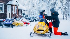 Mini-Snowmobile for Children in Levi