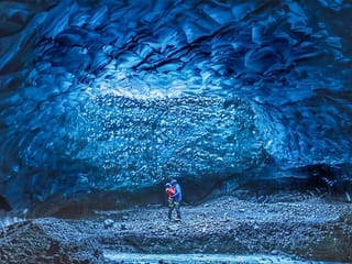 Treasure Island Ice cave 2017