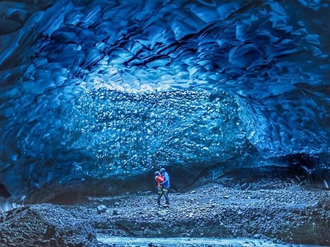 Treasure Island Ice cave 2017