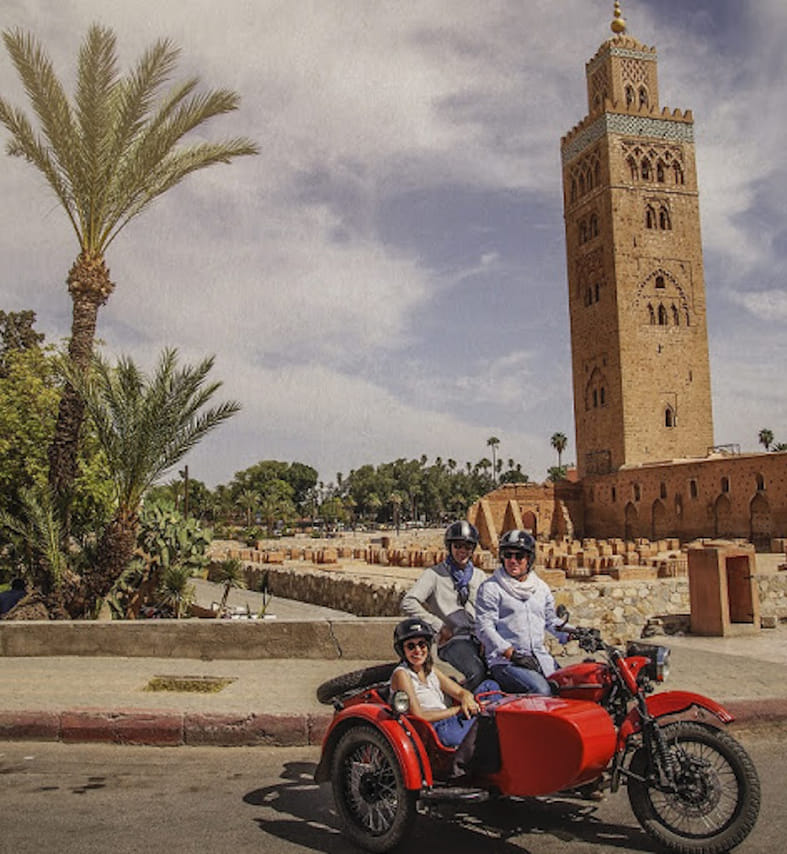 ½ Day: Glamour Marrakech on Vintage Sidecar Moto | Private & Luxury 5