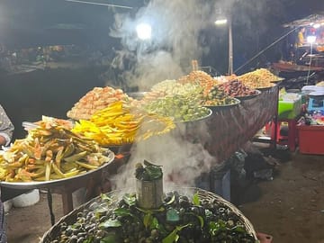 Street local food in Siem Reap