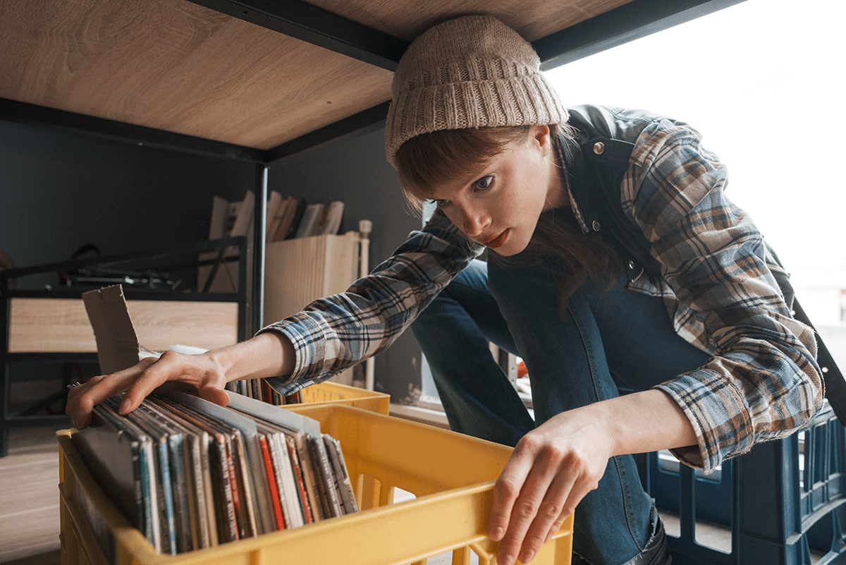 Digging Vinyl , Tiki Store, Croix Rousse, Lyon