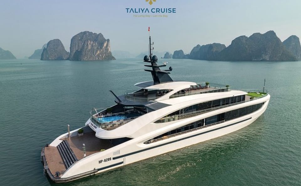Luxury Day Cruise to Halong Bay and Lan Ha Bay