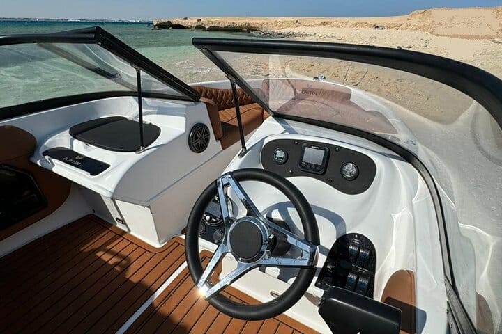 Private Speedboat to Magawish Island ,Snorkeling from Hurghada