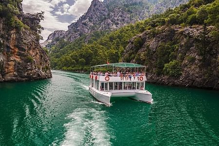 Green Canyon Boat Tour From Alanya Included lunch & Drinks