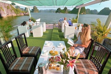 Luxury Day Cruise in Halong Bay from Hanoi for Small Groups