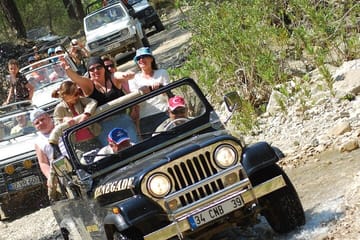 Antalya Jeep Safari Tour with Off-Road, Lunch & Transfer