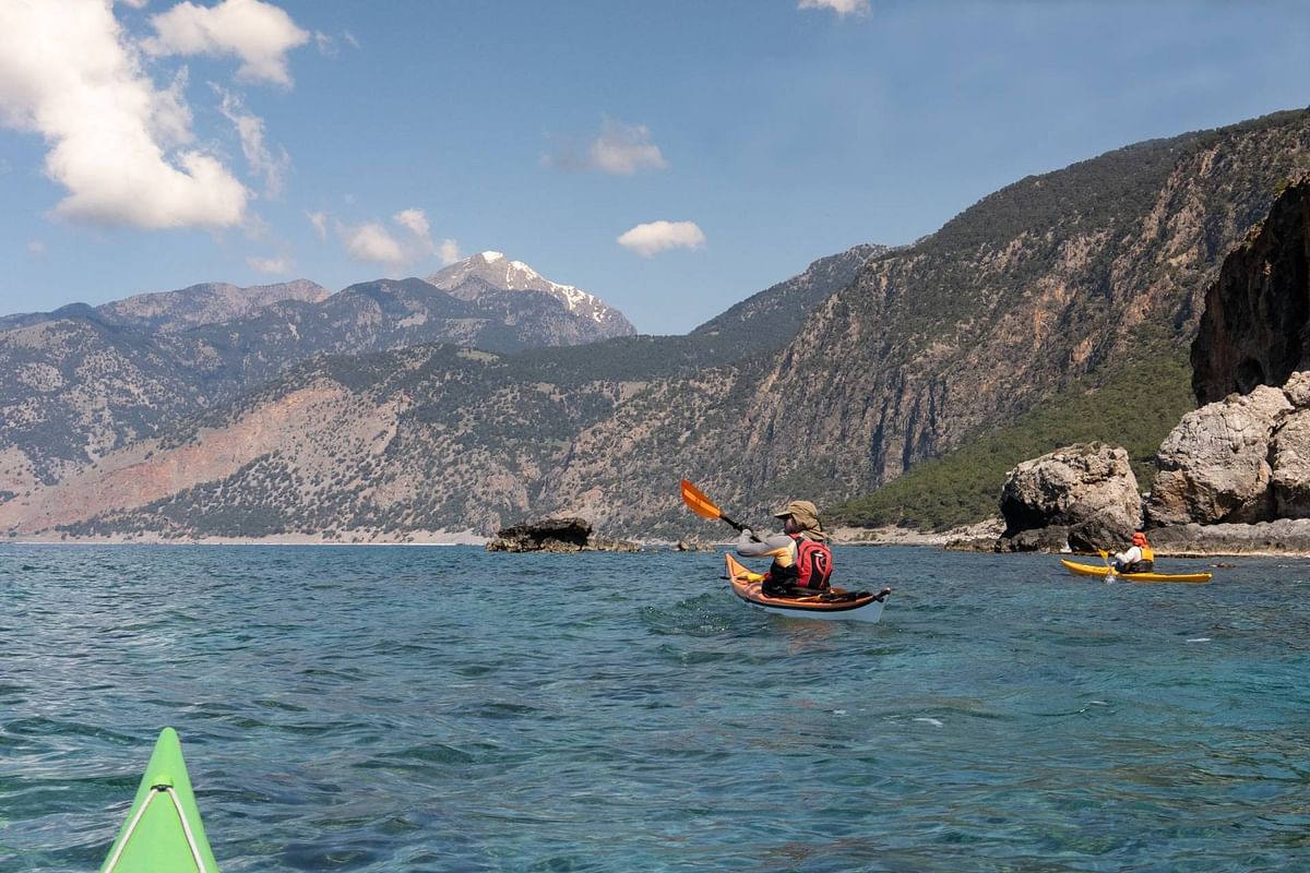 2-day sea kayaking in Samaria National Park, Crete