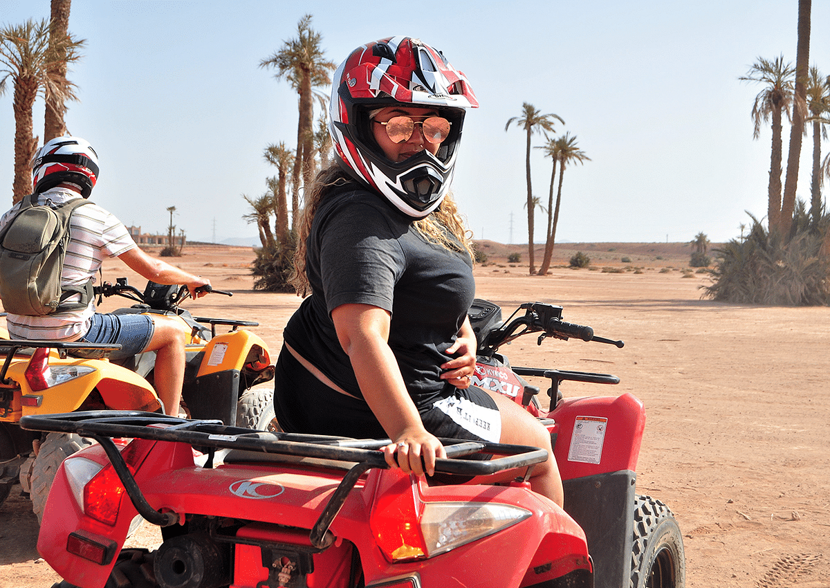 Quad Bike Adventure in Marrakech Palmeraie