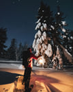 Evening Snowshoeing to Search for the Northern Lights in Levi 1