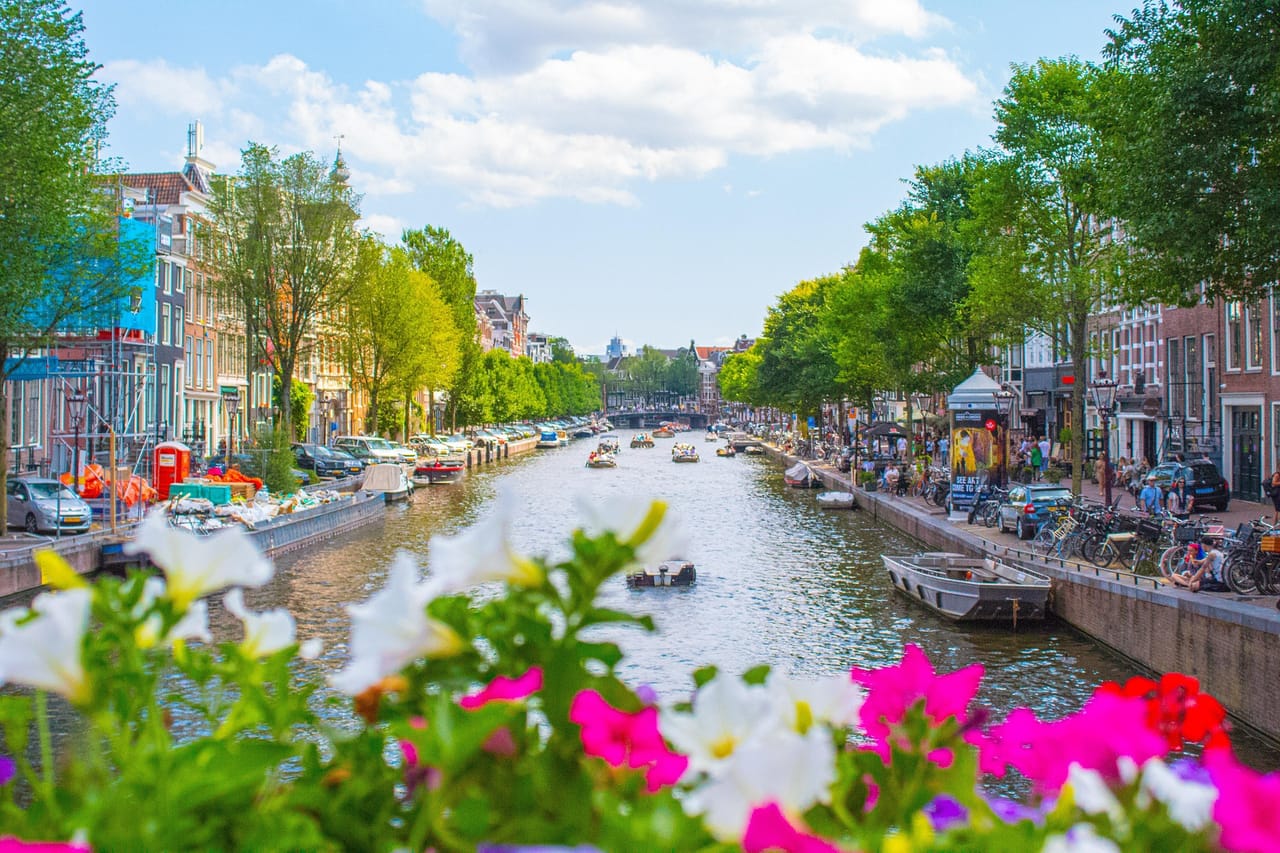 Amsterdam Canal Belt Canal, a UNESCO World Heritage Site