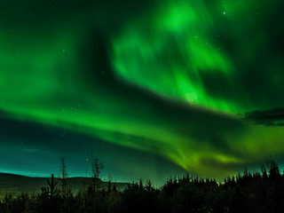 Northern lights in Iceland