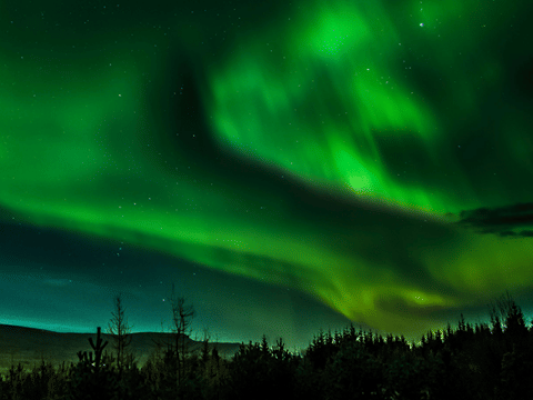 Northern lights in Iceland