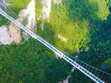 Zhangjiajie to Avatar Mountain and Glass Bridge Private Tour