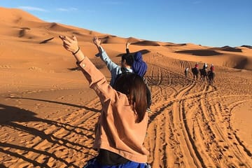 Camel Ride and Sunset Experience in Merzouga Desert from Errachidia