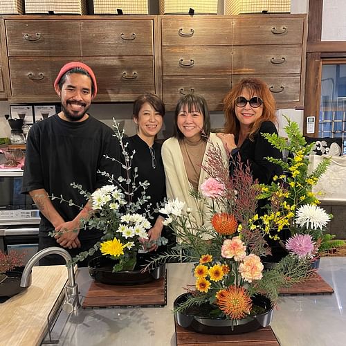 Private Flower arrangement experience (KADO) in Kyoto
