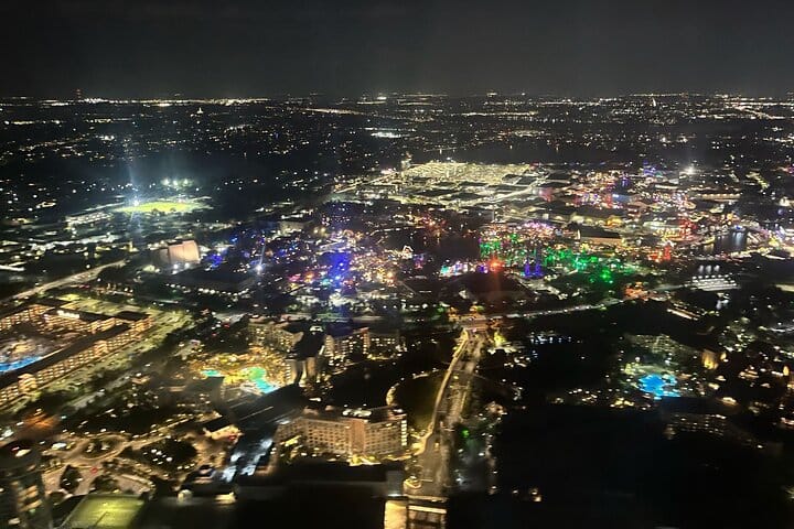 After-hours 48 Miles Helicopter Tour over all the Theme Parks&Downtown 8