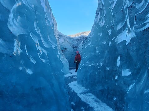 Glacier Hike + Blue Ice Experience Small Group Tour