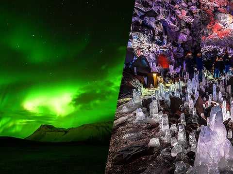 Lava Tunnel Evening Tour & Northern Lights Excursion from Reykjavík, photo 11