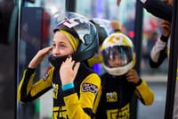 Gear Up: We’ll give you a flight suit, safety goggles and a helmet. Please wear lace-up sports shoes for your flight.