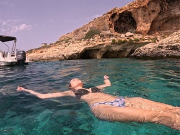 Private Boat Charter to Comino's Blue Lagoon from Attard