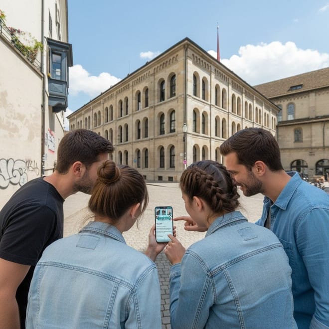 Secrets of Zürich Self-Guided Exploration Game Tour 6