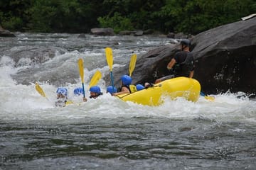 White-Water Rafting on Telaga Waja River in Ubud