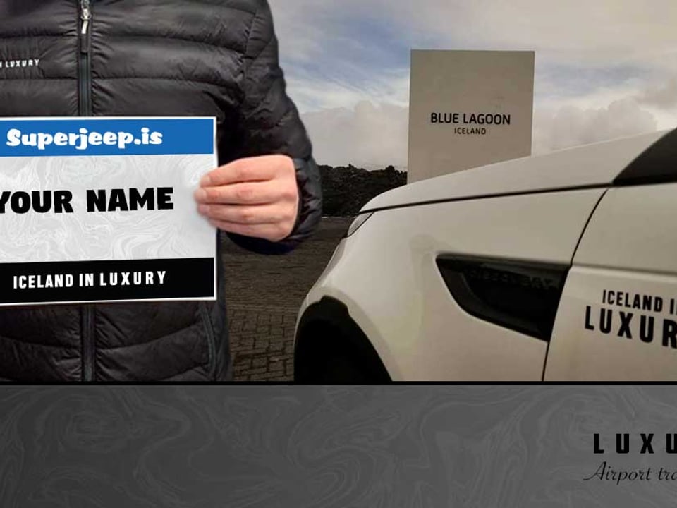 LUX 04 Luxury Private Transfers Reykjavik - via Blue Lagoon or via Sky lagoon - Keflavik Airport — Superjeep.is