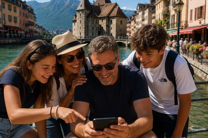 Escape Game Outdoor Theme Team Heist in Annecy 5