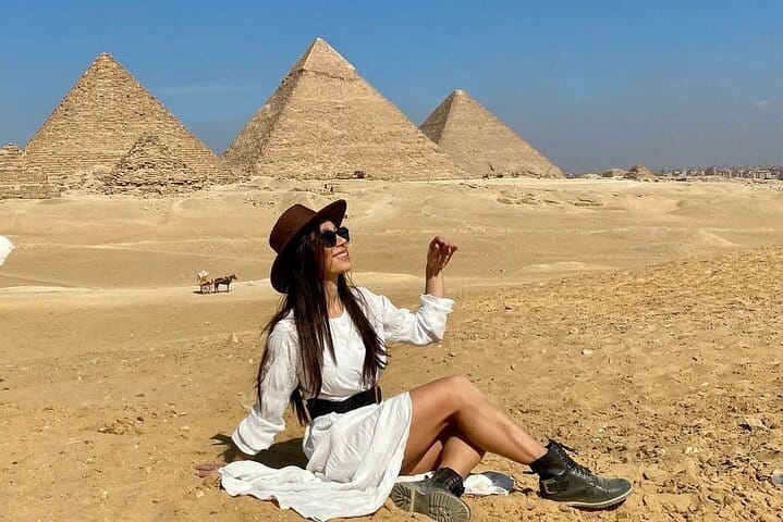 Pyramids of Giza Necropolis with Entry Ticket inside the Pyramid 2