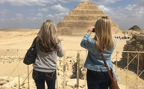 Giza Pyramids and Saqqara Step Pyramid Complete Tour