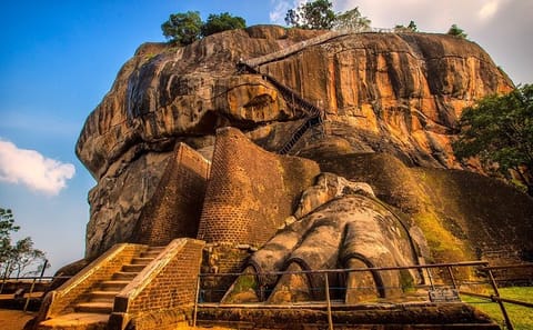 Sigiriya Rock Fortress and Hiriwadunna Village Tour