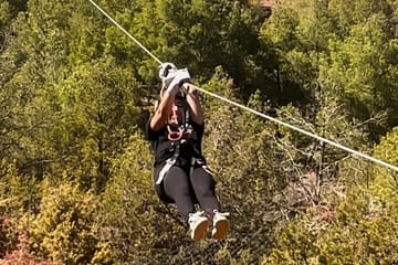 Zipline Adventure in the Atlas Mountains near Tahannaout