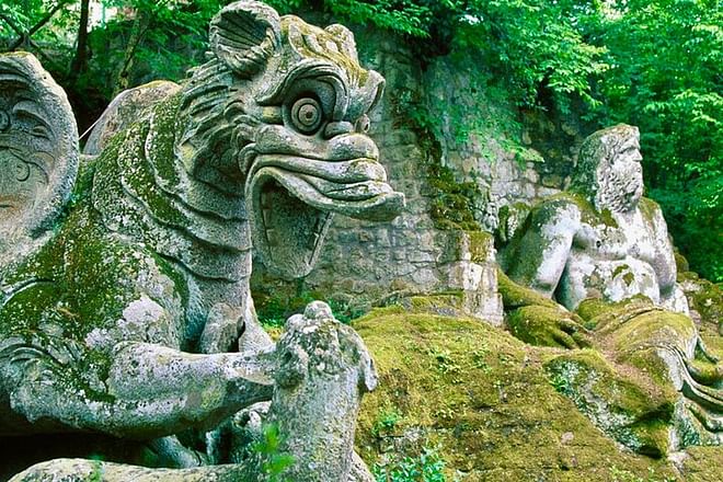 Rome, Calcata, Bomarzo, Pope Thermal Bath VIP Private Guided Tour