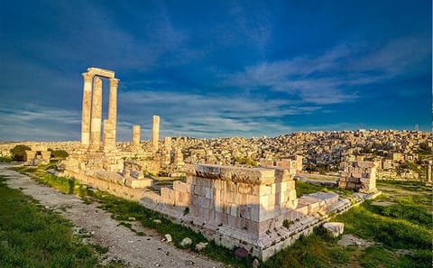 Private Amman City Tour from the Dead Sea with Optional Sites