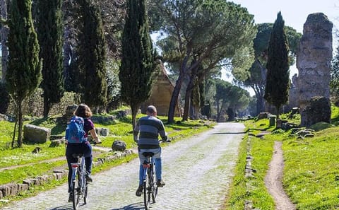 E-bike Tour of Appia Antica and Castel Gandolfo from Rome
