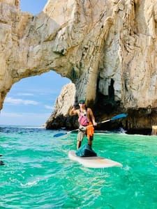 Private Paddleboard and snorkel at the arch