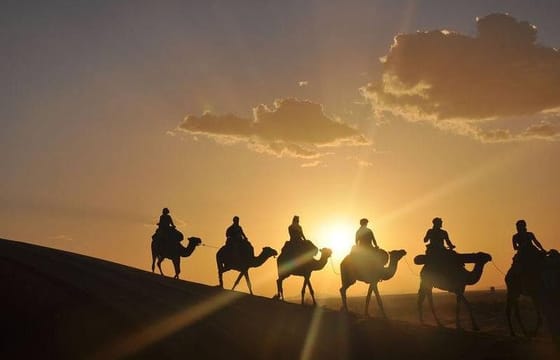 From Marrakech : 4 Days Sahara Desert Tour to Zagora & Merzouga