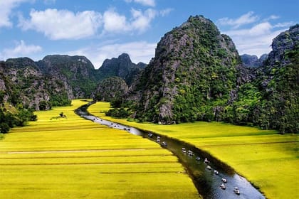 FROM Hanoi/Ninh Binh Mua Cave Tam Coc Bich Dong Private Day Tour