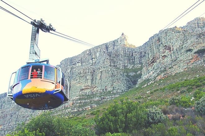 Cable Car on Table Mountain