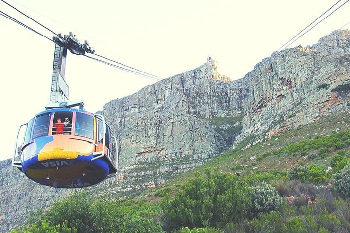 Cable Car on Table Mountain